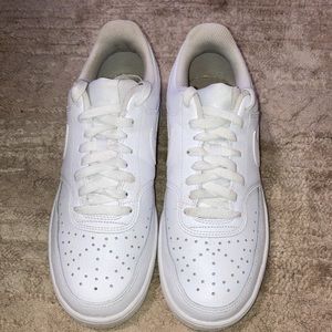 Nike triple White Court lows